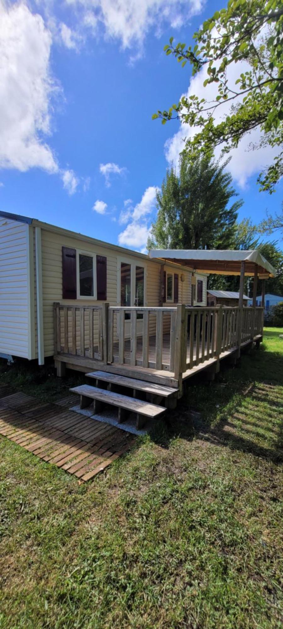 Mobil-Home Le Petit Paradis Vendeen Camping 3 Etoiles 7Km Des Plages Avrillé Kültér fotó