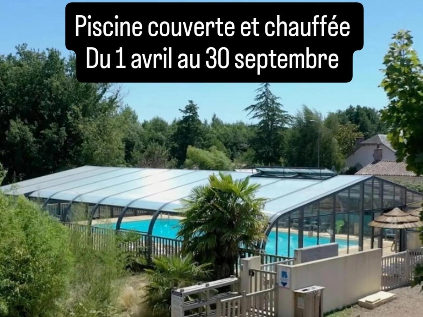 Mobil-Home Le Petit Paradis Vendeen Camping 3 Etoiles 7Km Des Plages Avrillé Kültér fotó