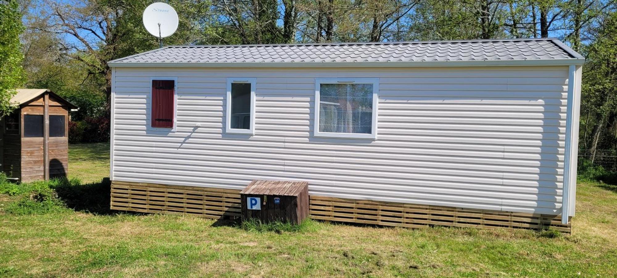 Mobil-Home Le Petit Paradis Vendeen Camping 3 Etoiles 7Km Des Plages Avrillé Kültér fotó
