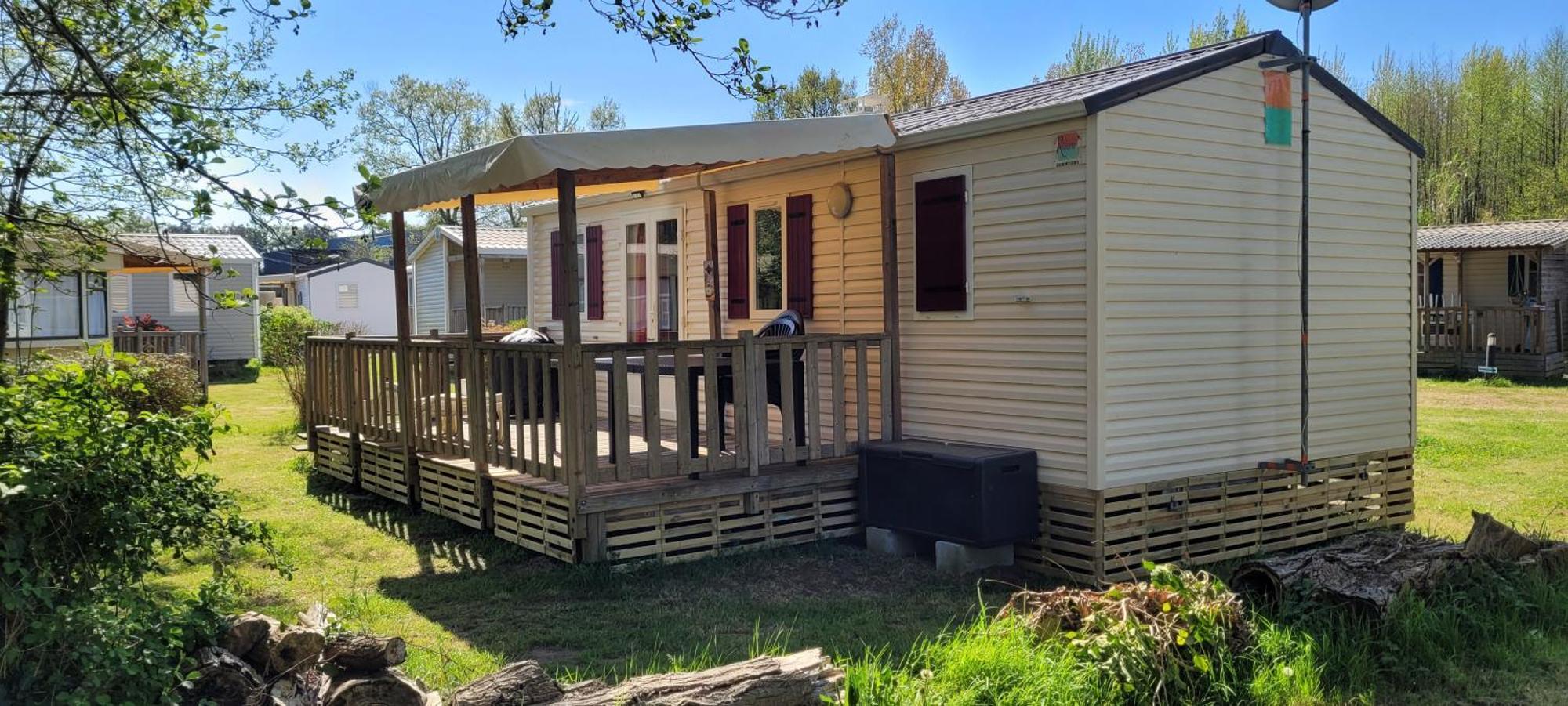 Mobil-Home Le Petit Paradis Vendeen Camping 3 Etoiles 7Km Des Plages Avrillé Kültér fotó